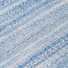 Piper Looms Chantille Stripes ACN2101 Sky Machine Washable Area Rug Swatch Image
