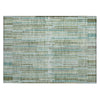 Piper Looms Chantille Stripes ACN2102 Aloe Machine Washable Area Rug Scatter Main Image