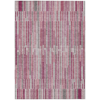 Piper Looms Chantille Stripes ACN2102 Blush Machine Washable Area Rug main image