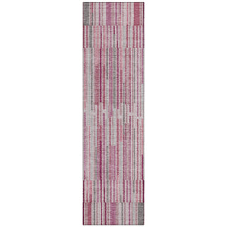 Piper Looms Chantille Stripes ACN2102 Blush Machine Washable Area Rug Runner Main Image