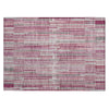 Piper Looms Chantille Stripes ACN2102 Blush Machine Washable Area Rug Scatter Main Image