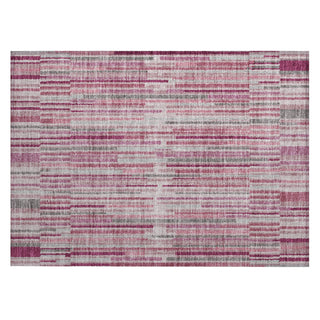 Piper Looms Chantille Stripes ACN2102 Blush Machine Washable Area Rug Scatter Main Image