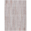 Piper Looms Chantille Stripes ACN2102 Coral Machine Washable Area Rug main image