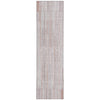 Piper Looms Chantille Stripes ACN2102 Coral Machine Washable Area Rug Runner Main Image