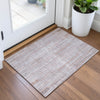 Piper Looms Chantille Stripes ACN2102 Coral Machine Washable Area Rug Scatter Lifestyle Image Feature