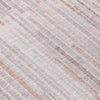 Piper Looms Chantille Stripes ACN2102 Coral Machine Washable Area Rug Swatch Image