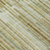 Piper Looms Chantille Stripes ACN2102 Khaki Machine Washable Area Rug Swatch Image