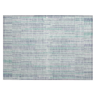 Piper Looms Chantille Stripes ACN2102 Mint Machine Washable Area Rug Scatter Main Image
