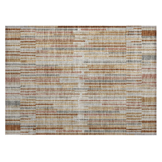 Piper Looms Chantille Stripes ACN2102 Paprika Machine Washable Area Rug Scatter Main Image
