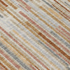 Piper Looms Chantille Stripes ACN2102 Paprika Machine Washable Area Rug Swatch Image
