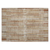 Piper Looms Chantille Stripes ACN2102 Terracotta Machine Washable Area Rug Scatter Main Image