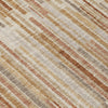 Piper Looms Chantille Stripes ACN2102 Terracotta Machine Washable Area Rug Swatch Image