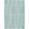 Piper Looms Chantille Stripes ACN2102 Turquoise Machine Washable Area Rug main image
