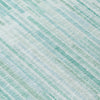 Piper Looms Chantille Stripes ACN2102 Turquoise Machine Washable Area Rug Swatch Image
