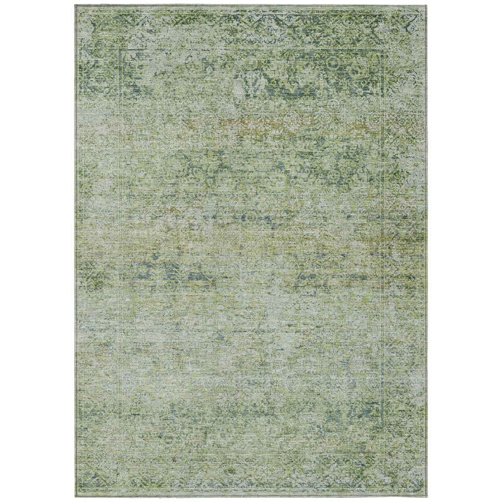Piper Looms Chantille Global ACN2103 Aloe Machine Washable Area Rug main image