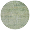 Piper Looms Chantille Global ACN2103 Aloe Machine Washable Area Rug Round Main Image
