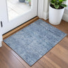 Piper Looms Chantille Global ACN2103 Blue Machine Washable Area Rug Scatter Lifestyle Image Feature