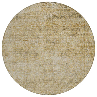 Piper Looms Chantille Global ACN2103 Copper Machine Washable Area Rug Round Main Image