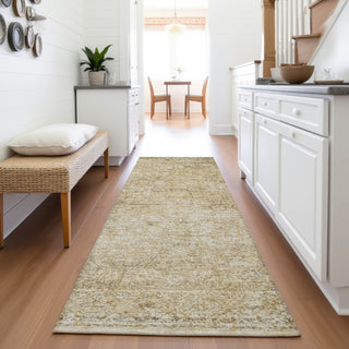 Piper Looms Chantille Global ACN2103 Copper Machine Washable Area Rug Runner Lifestyle Image Feature