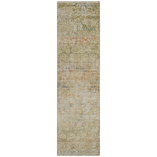 Piper Looms Chantille Global ACN2103 Gold Machine Washable Area Rug Runner Main Image