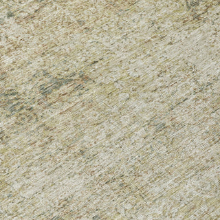 Piper Looms Chantille Global ACN2103 Sage Machine Washable Area Rug Swatch Image