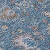 Piper Looms Chantille Global ACN2104 Blue Machine Washable Area Rug Swatch Image