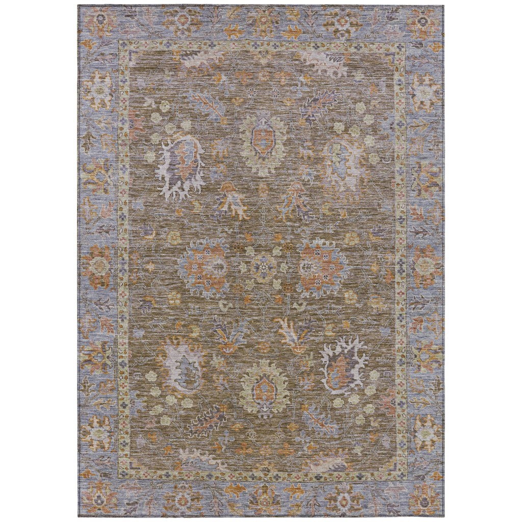 Piper Looms Chantille Global ACN2104 Brown Machine Washable Area Rug main image