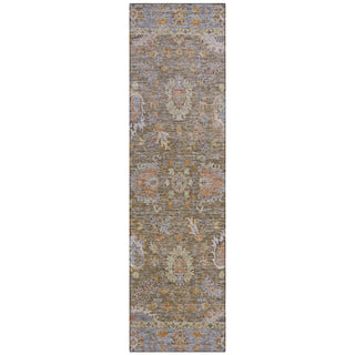 Piper Looms Chantille Global ACN2104 Brown Machine Washable Area Rug Runner Main Image