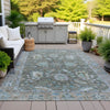 Piper Looms Chantille Global ACN2104 Fern Machine Washable Area Rug Outdoor Lifestyle Image Feature