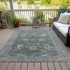 Piper Looms Chantille Global ACN2104 Fern Machine Washable Area Rug Outdoor Lifestyle Image Feature