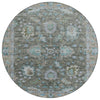 Piper Looms Chantille Global ACN2104 Fern Machine Washable Area Rug Round Main Image