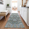 Piper Looms Chantille Global ACN2104 Fern Machine Washable Area Rug Runner Lifestyle Image Feature