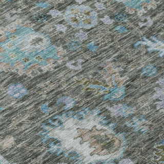 Piper Looms Chantille Global ACN2104 Fern Machine Washable Area Rug Swatch Image