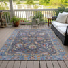Piper Looms Chantille Global ACN2104 Gray Machine Washable Area Rug Outdoor Lifestyle Image Feature