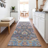 Piper Looms Chantille Global ACN2104 Gray Machine Washable Area Rug Runner Lifestyle Image Feature