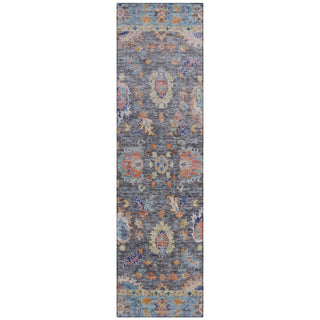 Piper Looms Chantille Global ACN2104 Gray Machine Washable Area Rug Runner Main Image
