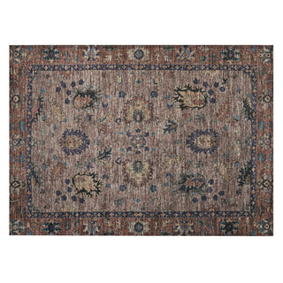 Piper Looms Chantille Global ACN2104 Mocha Machine Washable Area Rug Scatter Main Image