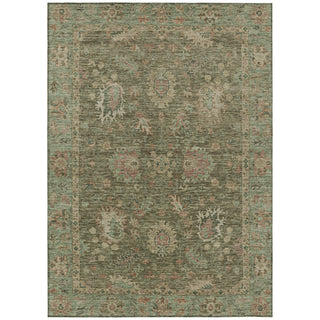Piper Looms Chantille Global ACN2104 Olive Machine Washable Area Rug main image