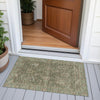 Piper Looms Chantille Global ACN2104 Olive Machine Washable Area Rug Scatter Outdoor Lifestyle Image Feature