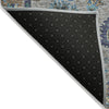 Piper Looms Chantille Global ACN2104 Pewter Machine Washable Area Rug Backing Image