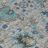 Piper Looms Chantille Global ACN2104 Pewter Machine Washable Area Rug Swatch Image