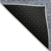 Piper Looms Chantille Stripes ACN2105 Blue Machine Washable Area Rug Backing Image