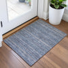 Piper Looms Chantille Stripes ACN2105 Blue Machine Washable Area Rug Scatter Lifestyle Image Feature