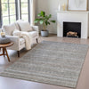 Piper Looms Chantille Stripes ACN2105 Brown Machine Washable Area Rug Lifestyle Image Feature