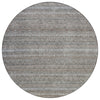 Piper Looms Chantille Stripes ACN2105 Brown Machine Washable Area Rug Round Main Image