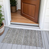 Piper Looms Chantille Stripes ACN2105 Brown Machine Washable Area Rug Scatter Outdoor Lifestyle Image Feature