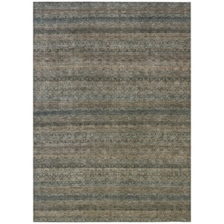 Piper Looms Chantille Stripes ACN2105 Chocolate Machine Washable Area Rug main image
