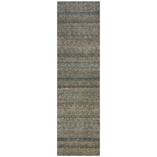 Piper Looms Chantille Stripes ACN2105 Chocolate Machine Washable Area Rug Runner Main Image