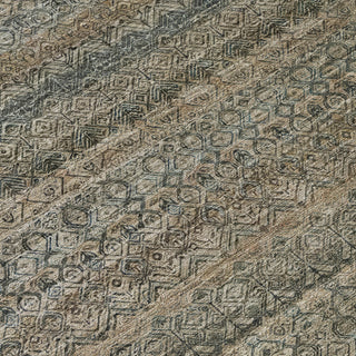 Piper Looms Chantille Stripes ACN2105 Chocolate Machine Washable Area Rug Swatch Image