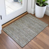 Piper Looms Chantille Stripes ACN2105 Khaki Machine Washable Area Rug Scatter Lifestyle Image Feature